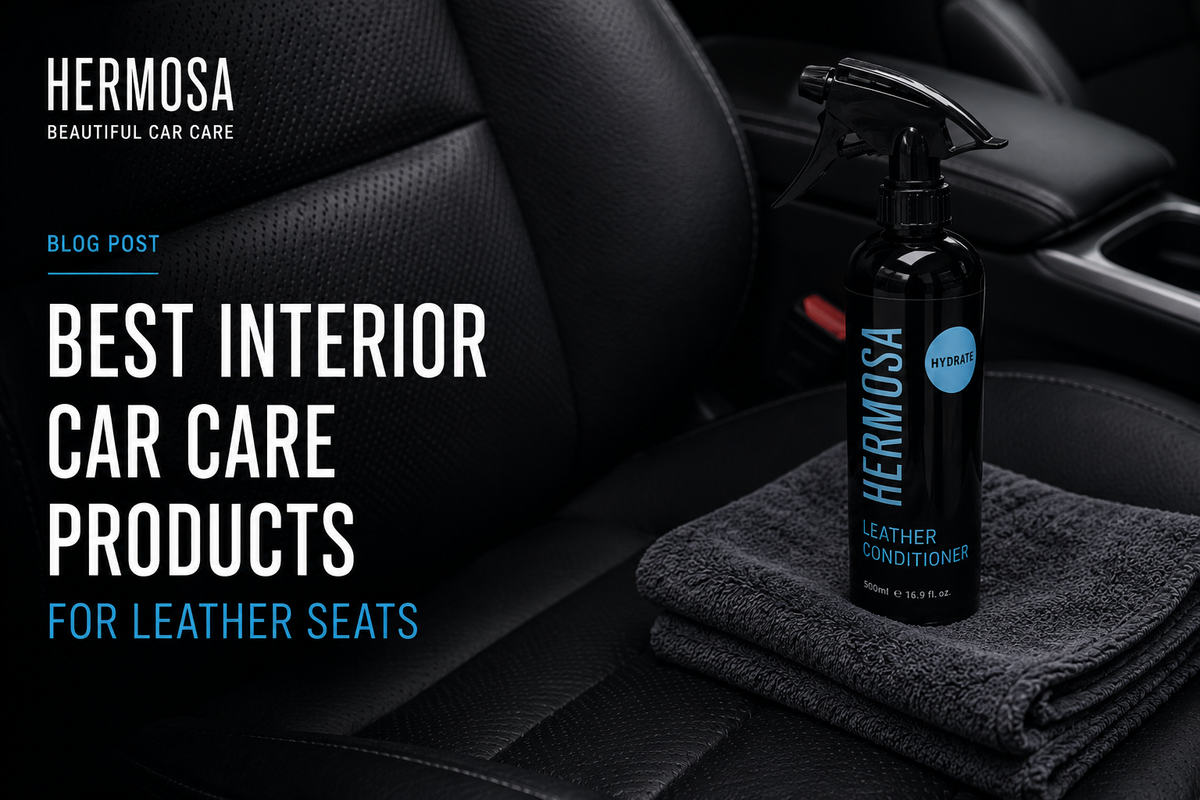 Best Interior Car Care Products for Leather Seats
