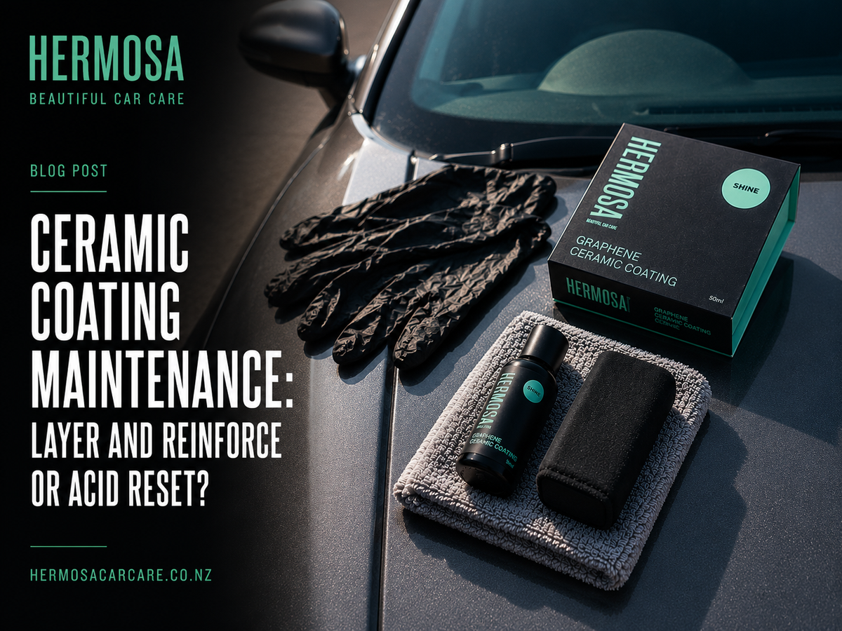How to care for a ceramic-coated car