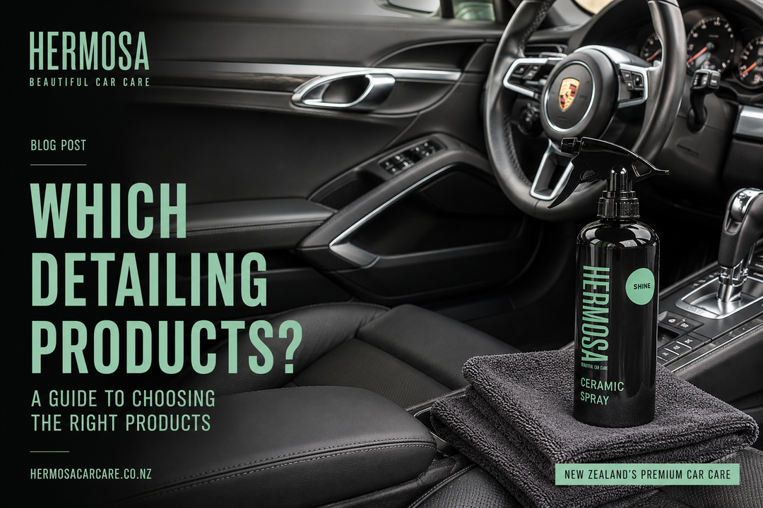 Which Car Detailing Products Are Safe for Car Paint in New Zealand?