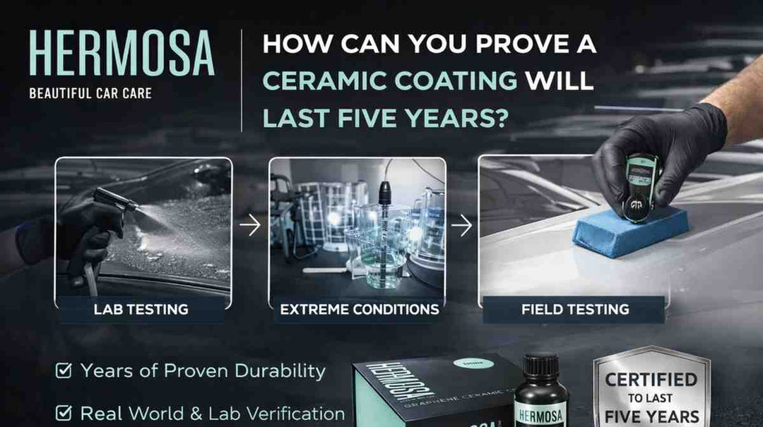 How Can You Prove a Ceramic Coating Will Last Five Years?