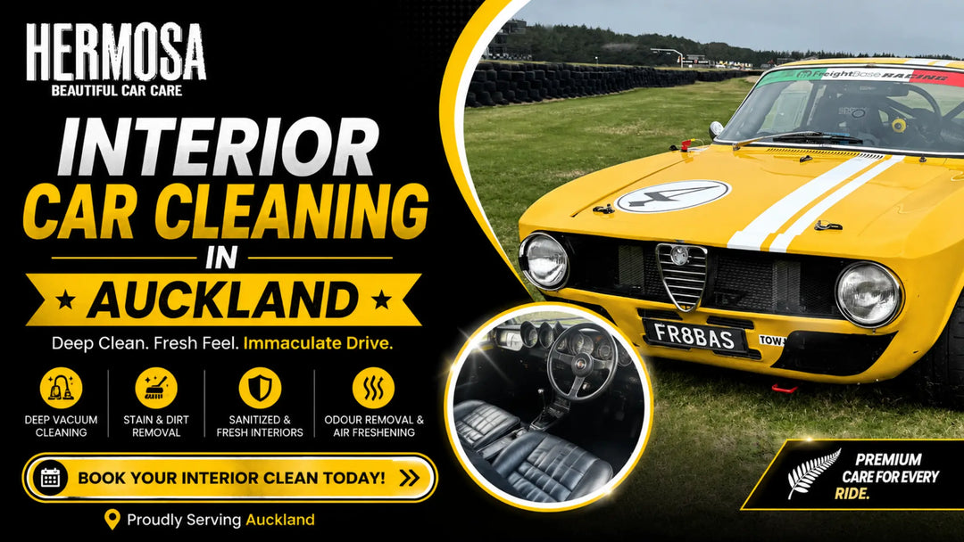 Interior Car Cleaning in Auckland | Expert Car Care