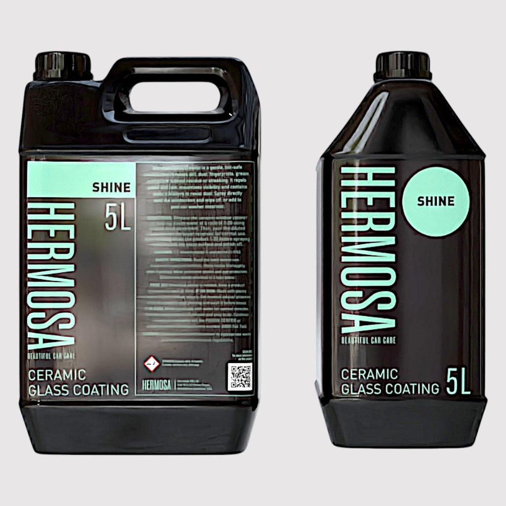 Ceramic Glass Cleaner & Coating – 5L Pro Pack | Hermosa