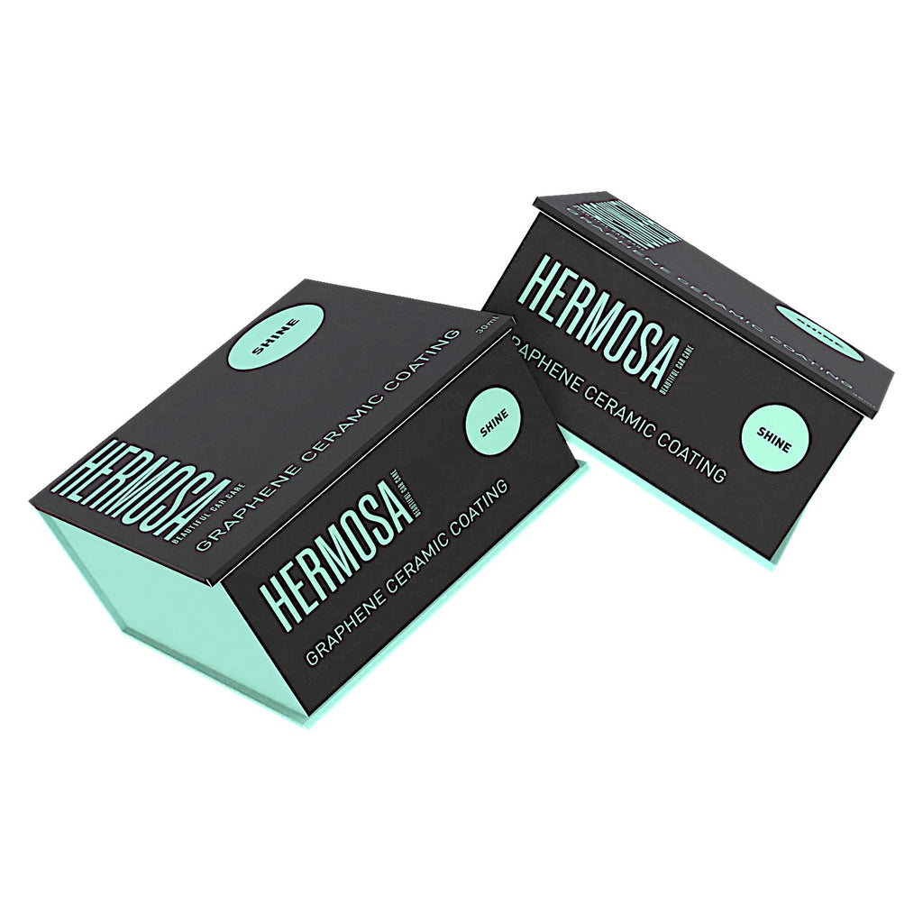 Graphene Ceramic Coating for Cars 10H – 2 Pack Bundle | 5-Year Protection | Hermosa