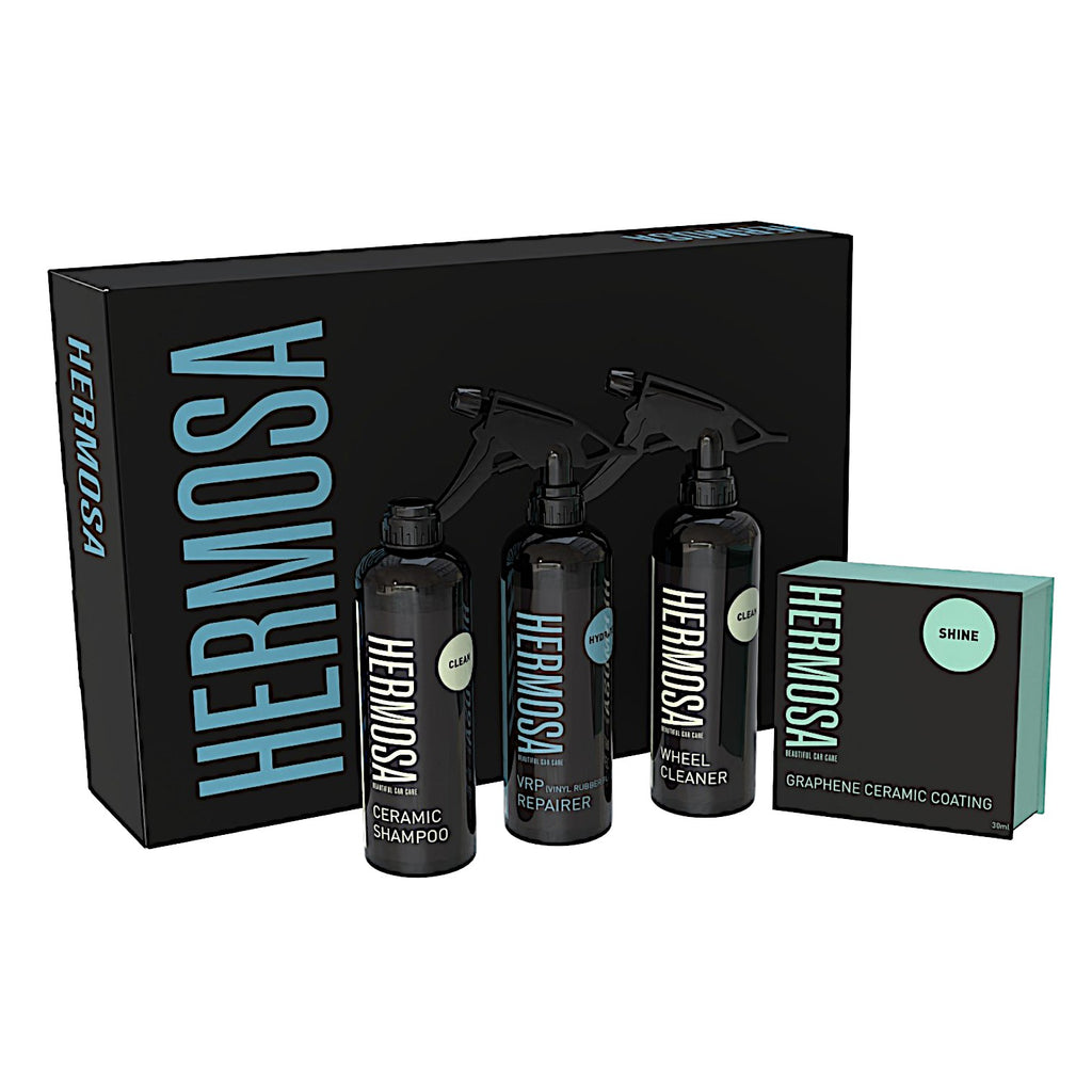 Complete Car Care Gift Box – Premium 4-Piece Set | Hermosa