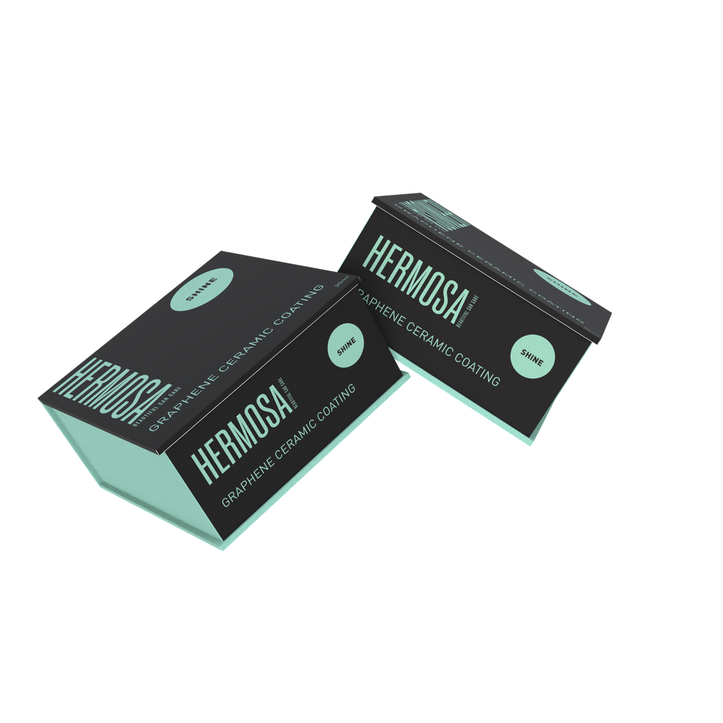 Graphene Ceramic Coating for Cars 10H – 2 Pack Bundle | 5-Year Protection | Hermosa